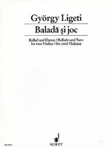 Ligeti G. Ballade et Danse 2 Violons Ligeti G. Ballade et Danse 2 Violons