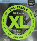 Jeu de Cordes Basse D'addario EPS300 File Rond 43-107