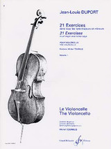 Duport J.l. 21 Etudes Vol 1 Violoncelle