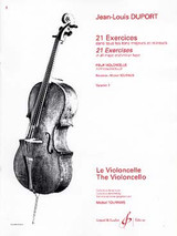 Duport J.l. 21 Etudes Vol 2 Violoncelle