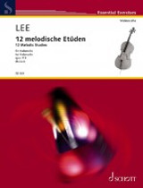 Lee S. 40 Etudes Melodiques OP 113  Vol 1 Violoncelle Lee S. 40 Etudes Melodiques OP 113  Vol 1 Violoncelle