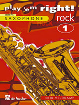 Veldkamp E. Play ' EM Right! Rock Vol 1 Saxo Alto/tenor Solo Veldkamp E. Play ' EM Right! Rock Vol 1 Saxo Alto/tenor Solo