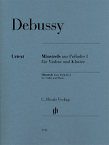Debussy C. Minstrels Violon Debussy C. Minstrels Violon