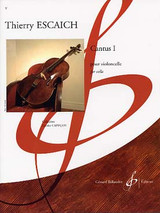 Escaich T. Cantus I Violoncelle Solo Escaich T. Cantus I Violoncelle Solo