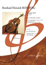 Romberg B.h. Sonate N°1 OP 43 Violoncelle Romberg B.h. Sonate N°1 OP 43 Violoncelle
