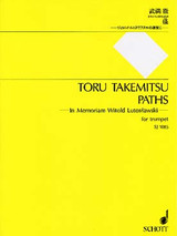 Takemitsu T. Paths Trompette Solo