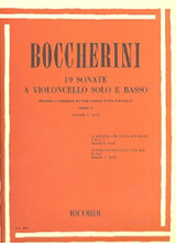 Boccherini L. 19 Sonates Vol 2 Violoncelle Boccherini L. 19 Sonates Vol 2 Violoncelle