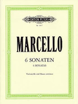 Marcello B. 6 Sonaten OP 2 Violoncelle Marcello B. 6 Sonaten OP 2 Violoncelle