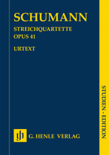 Schumann R. Streichquartette OP 41 Conducteur Schumann R. Streichquartette OP 41 Conducteur
