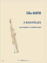 Martin G. 3 Bagatelles Saxo Tenor