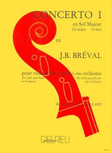 Breval J.b. Concerto N°1 Violoncelle Breval J.b. Concerto N°1 Violoncelle