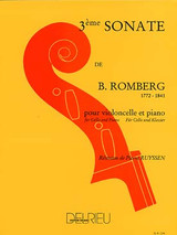 Romberg B. Sonate OP 43 N°3 Violoncelle Romberg B. Sonate OP 43 N°3 Violoncelle