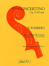 Romberg B. Concertino OP 51 N°3 Violoncelle Romberg B. Concertino OP 51 N°3 Violoncelle