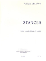 Delerue G. Stances Violoncelle Delerue G. Stances Violoncelle