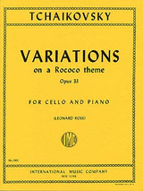 Tchaikovsky P.i. Variations Sur UN Theme Rococo OP 33 Violoncelle-2 Tchaikovsky P.i. Variations Sur UN Theme Rococo OP 33 Violoncelle-2