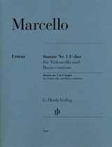 Marcello B. Sonate N°1 FA Majeur Violoncelle
