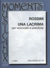 Rossini G. Una Lacrima Violoncelle Rossini G. Una Lacrima Violoncelle
