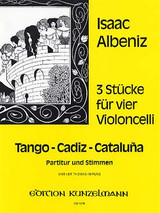 Albeniz I. 3 Stucke Violoncelles