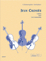 Delabre C. Jeux Croises 2 OU 3 Violoncelles