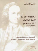 Bach J.s. Inventions 2 Violoncelles
