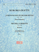 Bodin de Boismortier J. Rokoko Duette Vol 2 2 Cellos