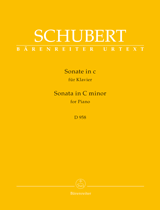 Schubert F. Sonate DO Mineur D 958 Piano Schubert F. Sonate DO Mineur D 958 Piano