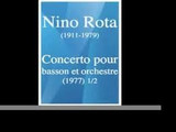 Rota N. Concerto Basson et Orchestre Rota N. Concerto Basson et Orchestre