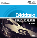Jeu de Cordes Banjo D'addario EJ69B