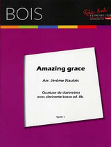Naulais J. Amazing Grace Quatuor de Clarinettes