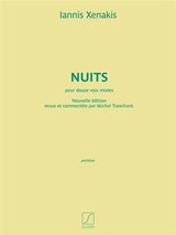 Xenakis Y. Nuits Choeur Mixte Xenakis Y. Nuits Choeur Mixte