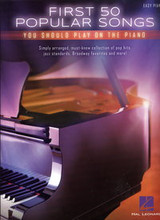 First 50 Popular Songs Piano