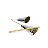 Contemporanea Agogo Double Metal Chrome 32 5cm Contemporanea Agogo Double Metal Chrome 32 5cm