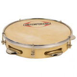 Contemporanea Pandeiro  8" Bois Peau Animale