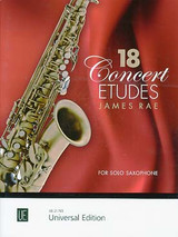 Rae J. Concert Etudes Saxophone Rae J. Concert Etudes Saxophone