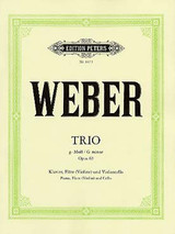 Weber C.m. Trio OP 63 Piano,flute OU Violon et Violoncelle Weber C.m. Trio OP 63 Piano,flute OU Violon et Violoncelle