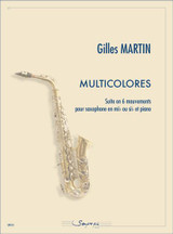 Martin G. Multicolores Saxo Sib OU Mib Martin G. Multicolores Saxo Sib OU Mib