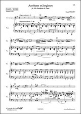 Proust P. Acrobates et Jongleurs Saxophone Alto