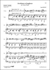 Proust P. Acrobates et Jongleurs Cor en FA