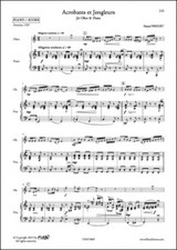 Proust P. Acrobates et Jongleurs Hautbois Proust P. Acrobates et Jongleurs Hautbois