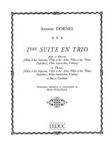 Dornel L.a. 1RE Suite en Trio 2 Flutes A Bec et BC