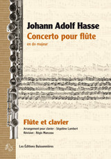 Hasse J.a. Concerto DO Majeur Flute