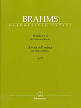 Brahms J. Sonate N°3 OP 108 Violon-1