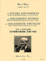 Moyse M. 25 Etudes Melodiques Avec Variations Flute
