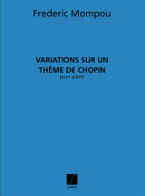 Mompou F. Variation Sur UN Theme de Chopin Piano