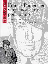 Poulenc F. 20 Morceaux Piano