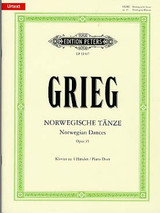 Grieg E. Danses Norvegiennes OP 35 4 Mains-1 Grieg E. Danses Norvegiennes OP 35 4 Mains-1