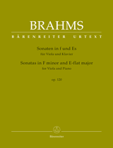 Brahms J. Sonates OP 120 Alto