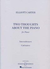 Carter E. Two Thoughts About The Piano