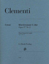 Clementi M. Sonate OP 37/2 Piano Clementi M. Sonate OP 37/2 Piano