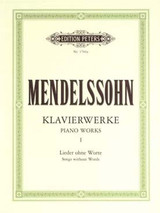 Mendelssohn F. Oeuvres Completes Vol 1 Piano Mendelssohn F. Oeuvres Completes Vol 1 Piano